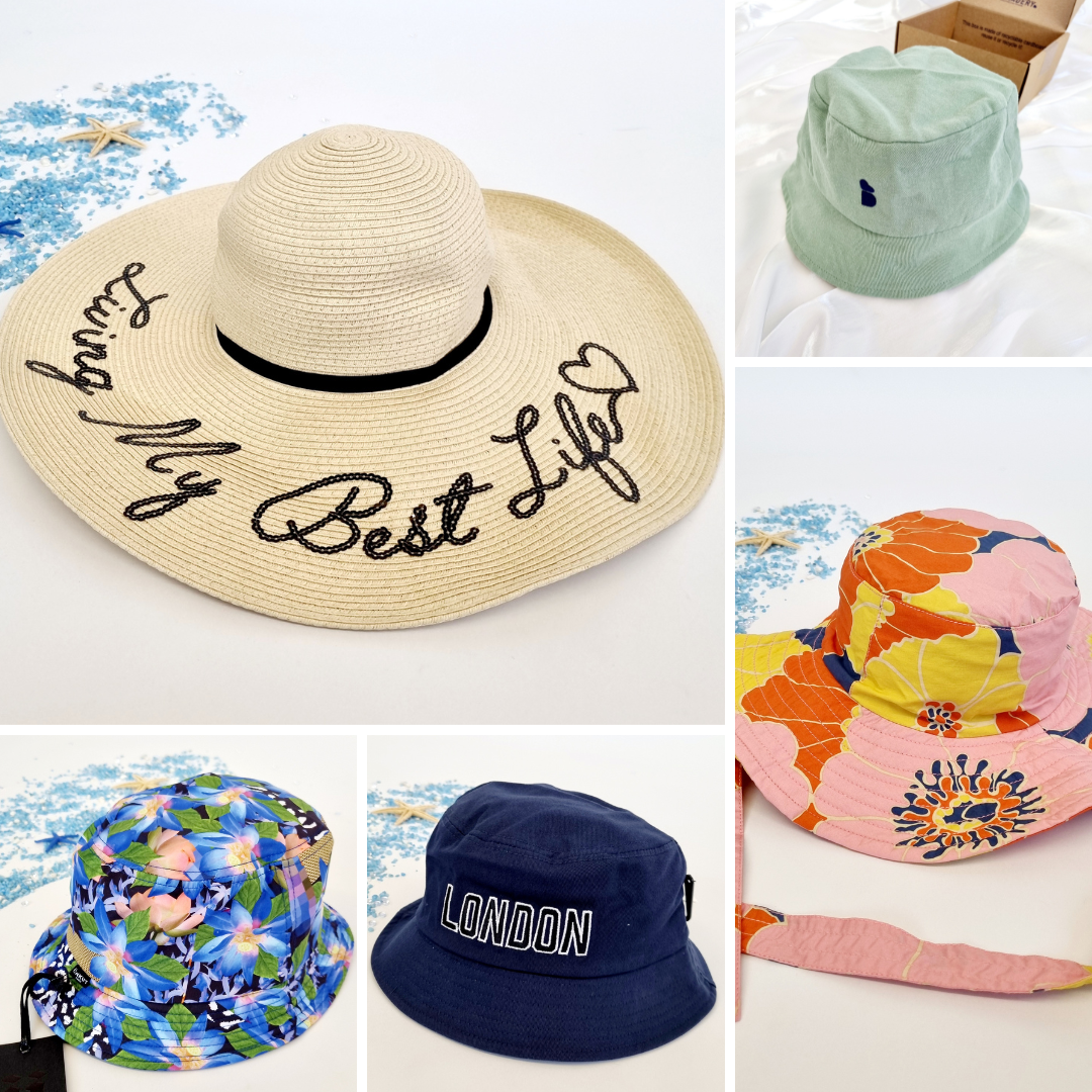 MIX of beach hats MIX of beach hats